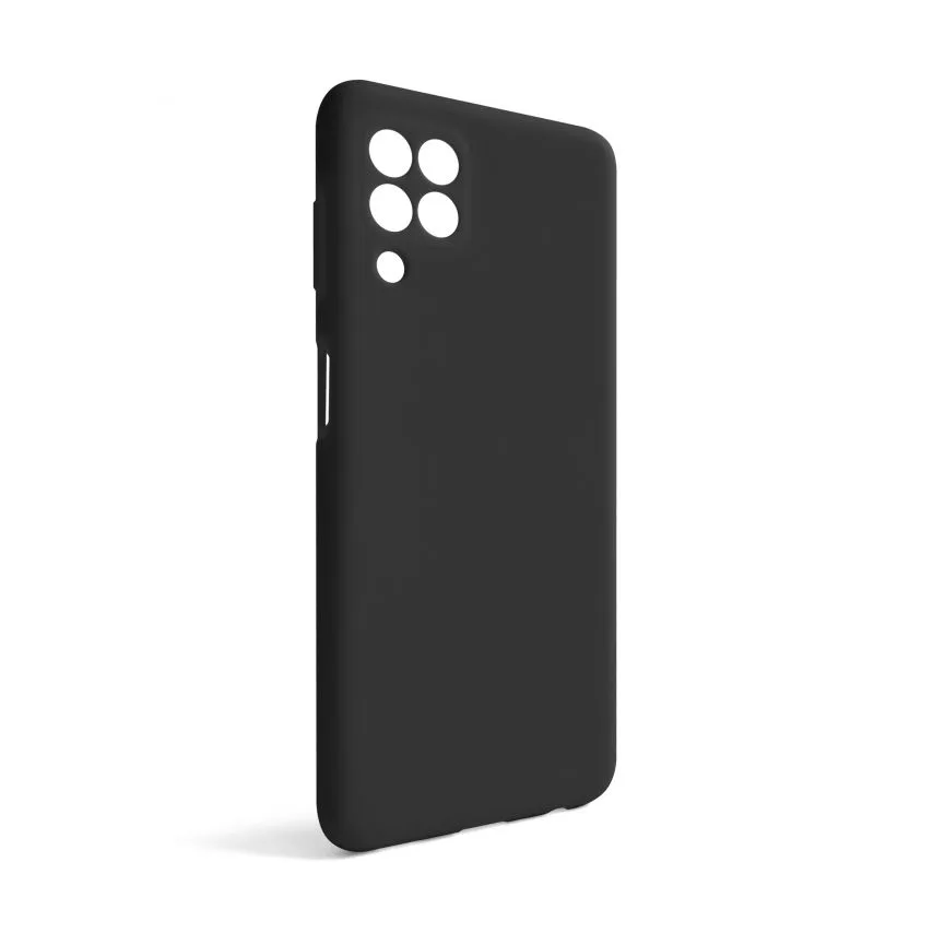 Чохол силіконовий для смартфона чорний закритий низ