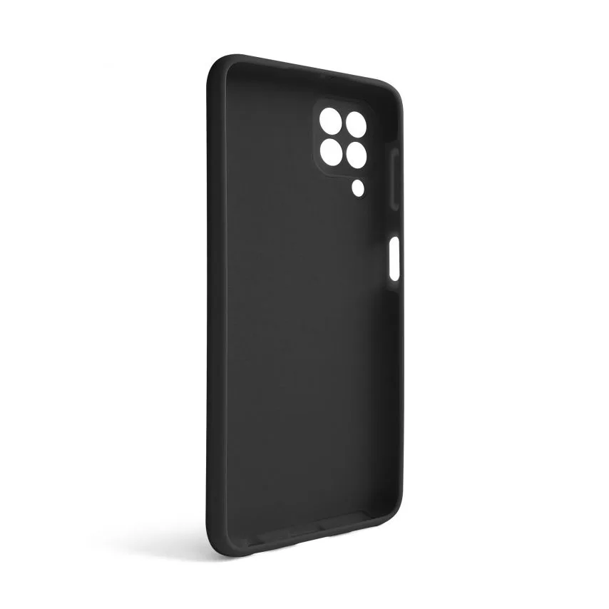 Чохол силіконовий для смартфона чорний закритий низ