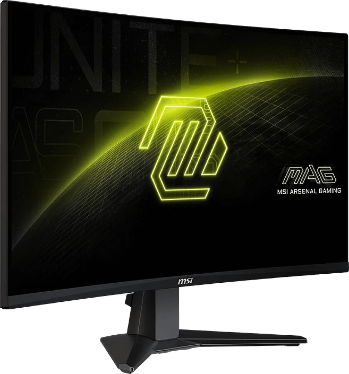 Монитор MSI 27" MAG 27C6X 2xHDMI, DP, USB-C, 2xUSB, Audio, VA, 250Hz, 1ms, sRGB 99%, изогнутый, AdaptiveSync.