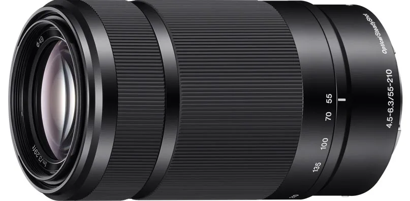 Об'єктив Sony 55-210mm Black , f/4.5-6.3 для камер NEX