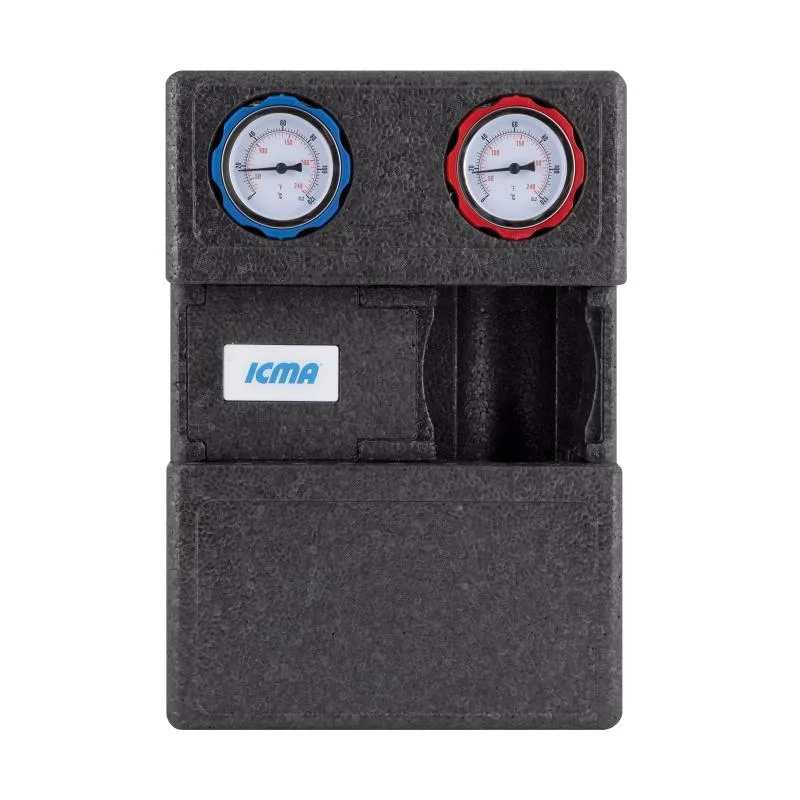Насосна група Icma R003 1 1/2"x1 праве підключення для системи опалення 400x300x240 мм