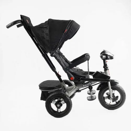 Велосипед Best Trike з поворотним сидінням та складним кермом для дітей з музичною панеллю та пультом управління.