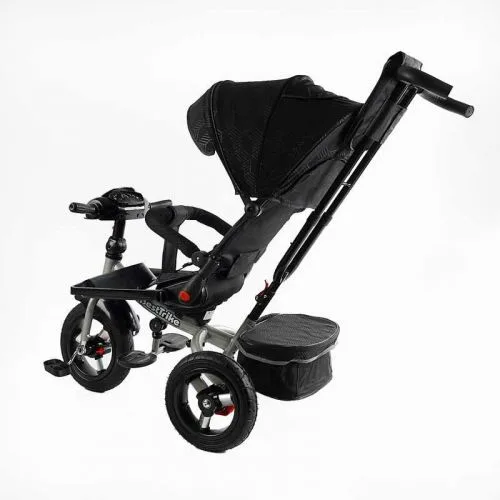 Велосипед Best Trike з поворотним сидінням та складним кермом для дітей з музичною панеллю та пультом управління.