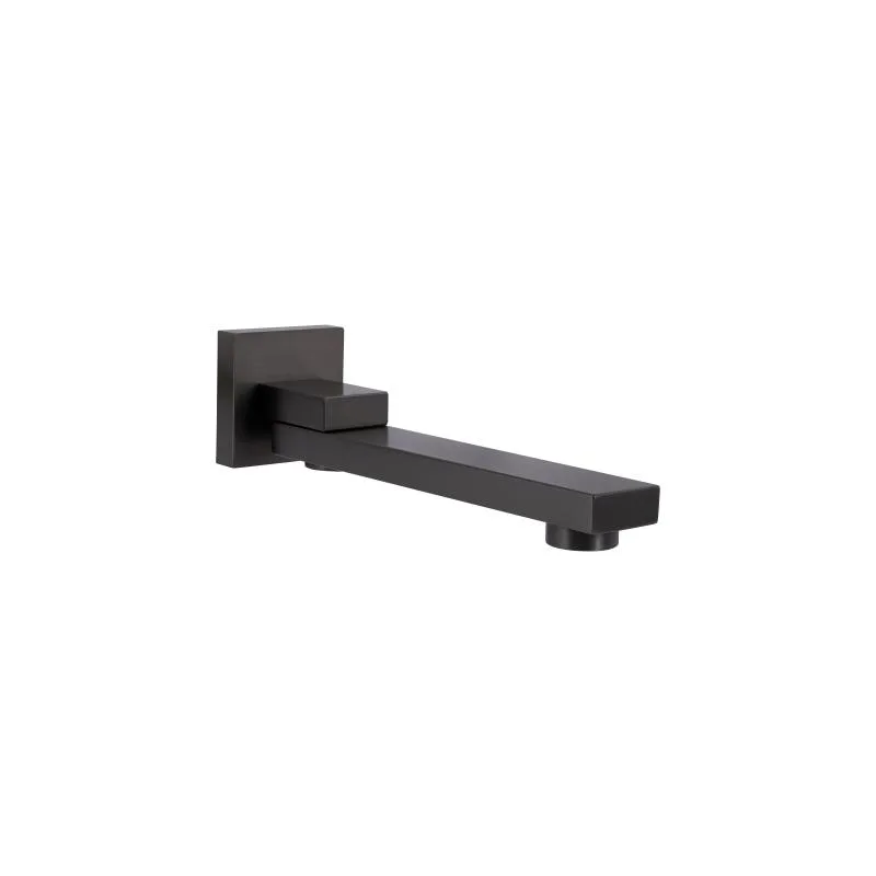 Душова система Qtap Gemini Gunmetal Black прихованого монтажу 189 мм латунь 6,3 кг