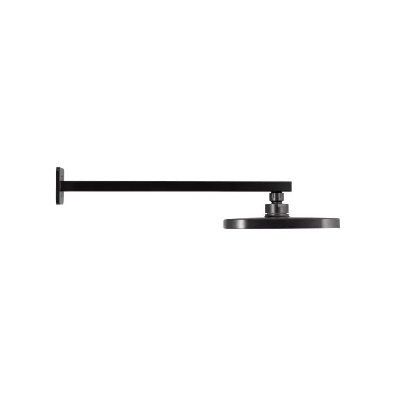 Душова система Qtap Gemini Gunmetal Black прихованого монтажу 189 мм латунь 6,3 кг