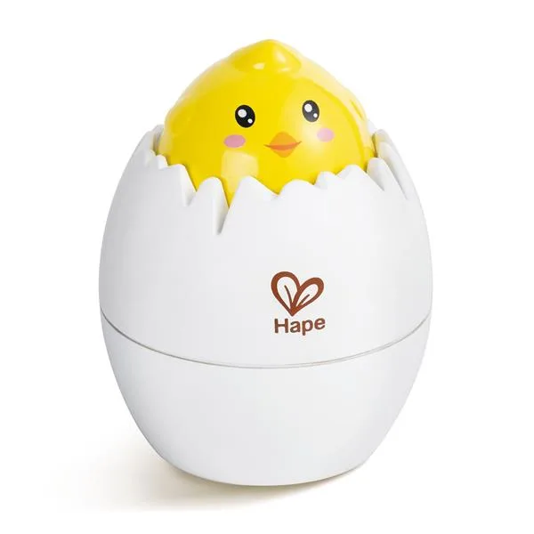 Іграшка Hape Курча в яйці АБС пластик 12х9х15 см жовта