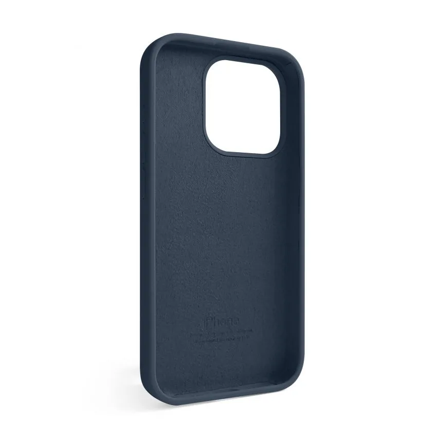 Чохол Silicone Case для Apple iPhone 15 Pro силіконовий синій