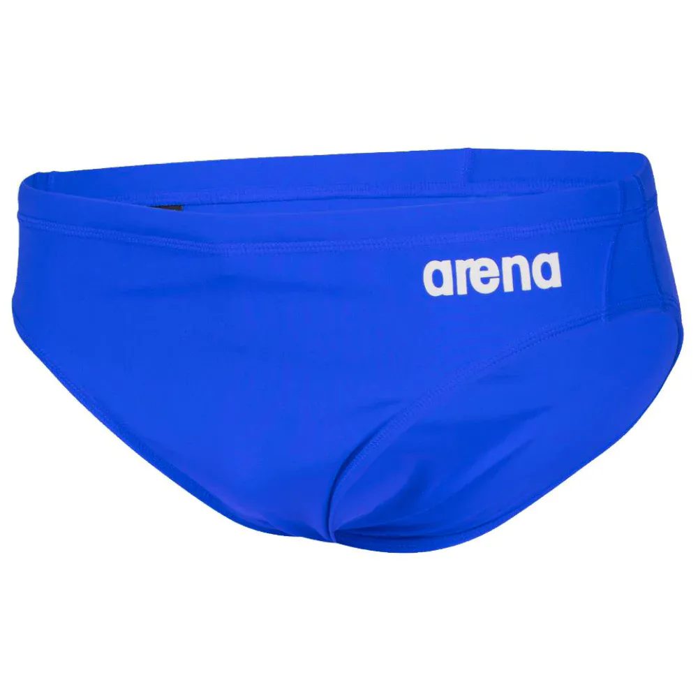 Плавки Arena 100% поліестер 164 см сині білі для хлопців