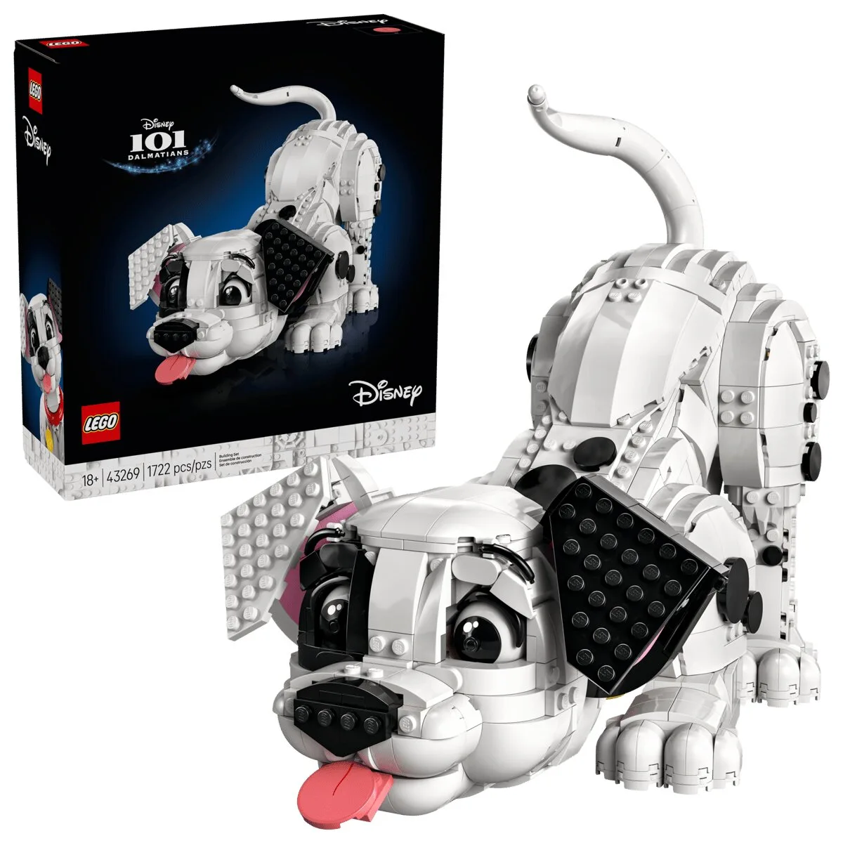 Конструктор LEGO Disney 1722 деталей для дорослих Далматинець