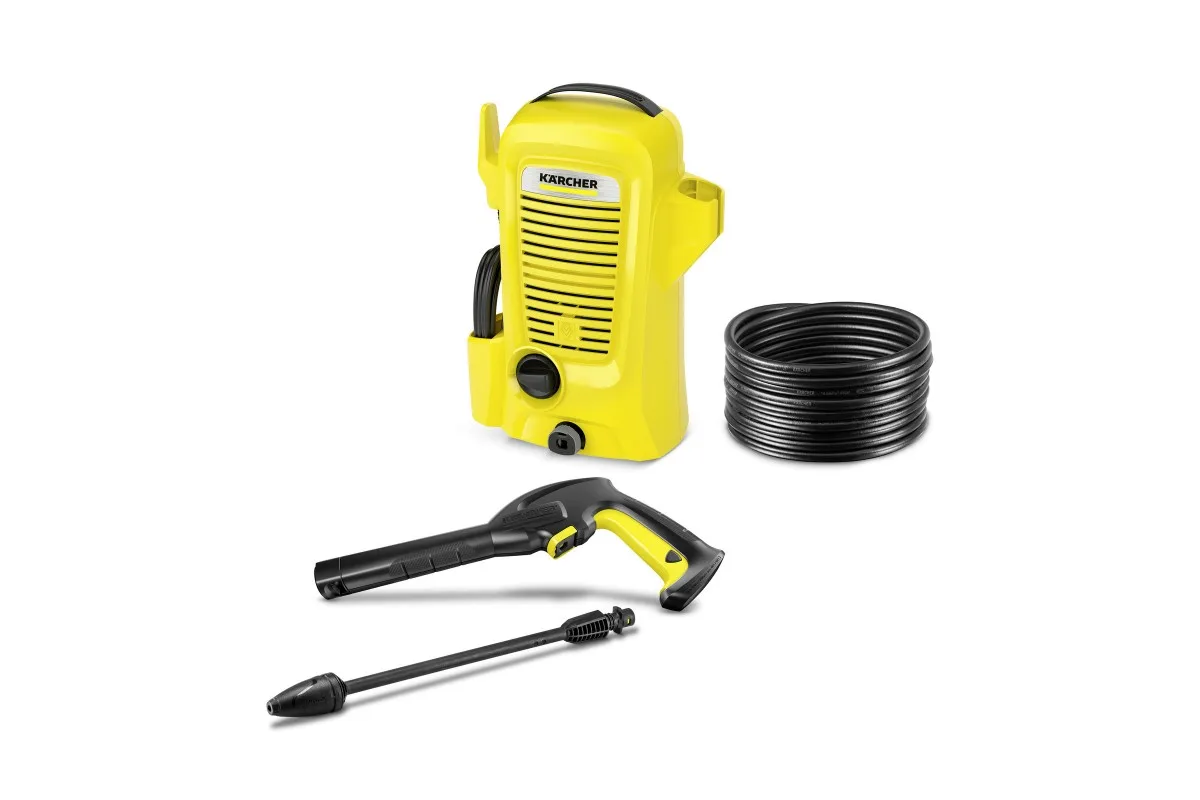 Високопродуктивна мийка під тиском Karcher K 2 Universal Edition 1400Вт, 110бар, 360л/год, шланг 3м, вага 3.8кг.