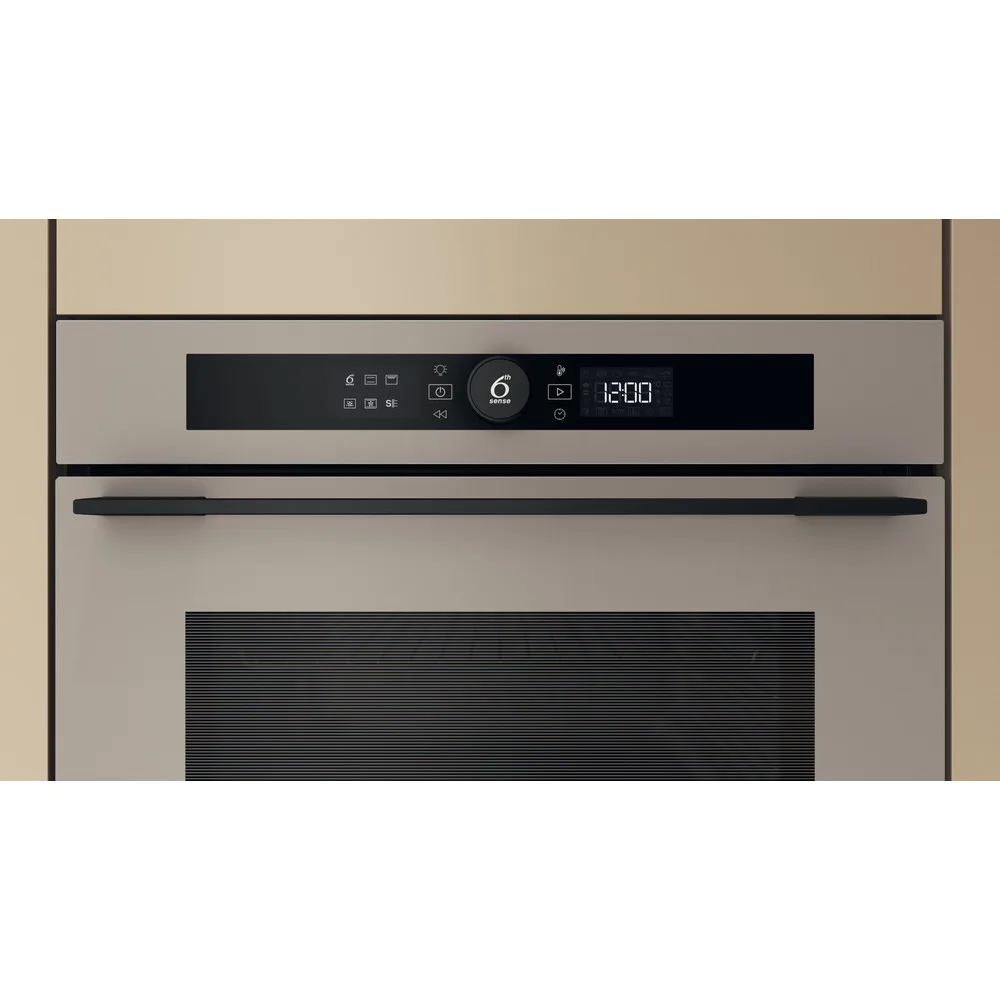 Духова шафа Whirlpool електрична 73л бежевий конвекція піроліз дисплей