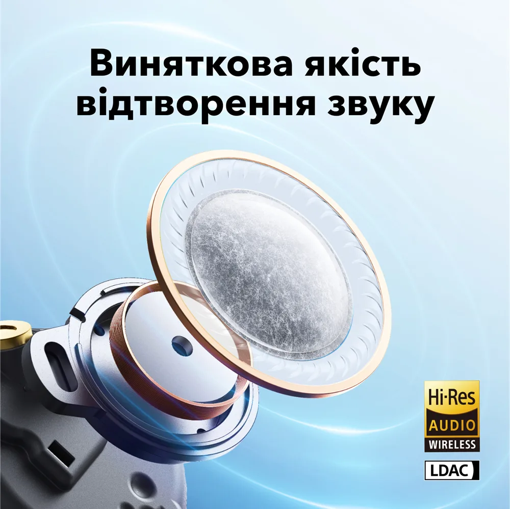 Наушники Anker беспроводные вакуумные розовые для спорта с защитой от влаги IP55