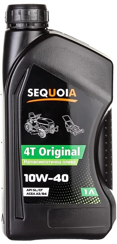 Моторна олива SEQUOIA для 4-тактних двигунів, об'єм 1 л.