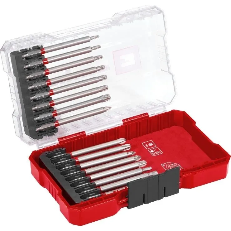 Набір біт Einhell PH, PZ, Torx, 80 мм, в кейсі, 16 шт.