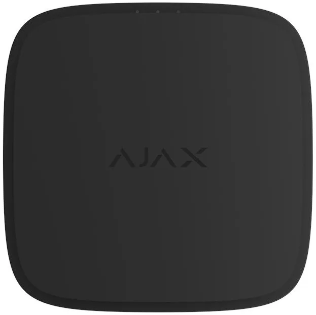 Датчик пожежний тепловий Ajax EN54 FireProtect Heat Sounder black, Jeweller, EN54, бездротовий, чорний