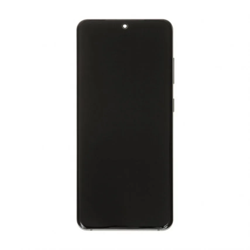 Дисплей Samsung Oled 6,2 дюйма с сенсорным экраном и серебристой рамкой.