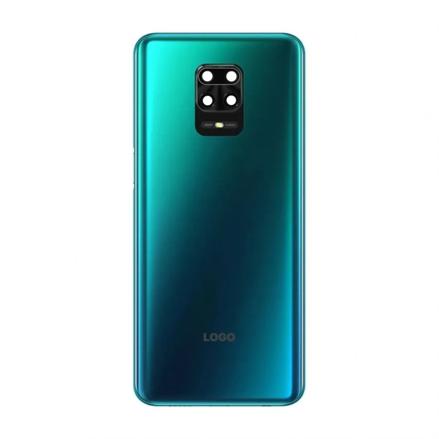 Задняя крышка Xiaomi High Quality 64Mp со стеклом камеры синяя Aurora Blue.