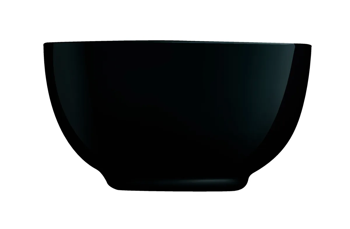 Салатник Luminarc загартоване скло 14,5 см чорний