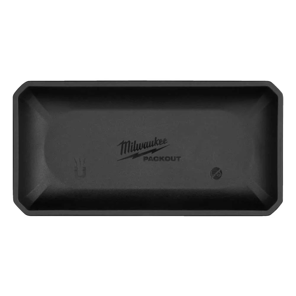 Магнітний піддон Milwaukee Packout, пластиковий, 200х100 мм.