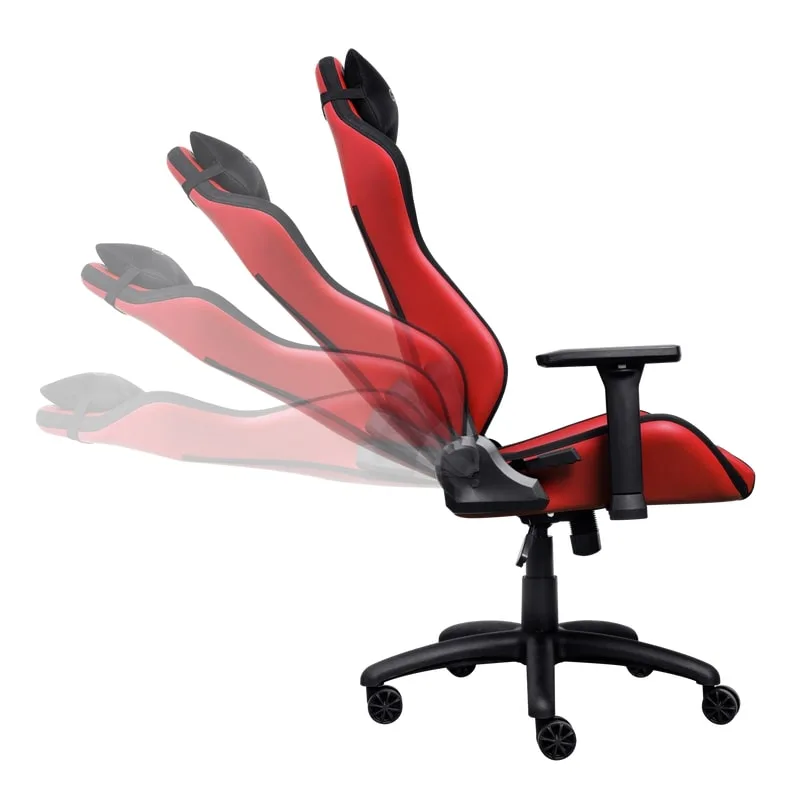 Крісло Trust GXT714R Ruya ECO, ПУ шкіра, 3D-Armrests, червоний