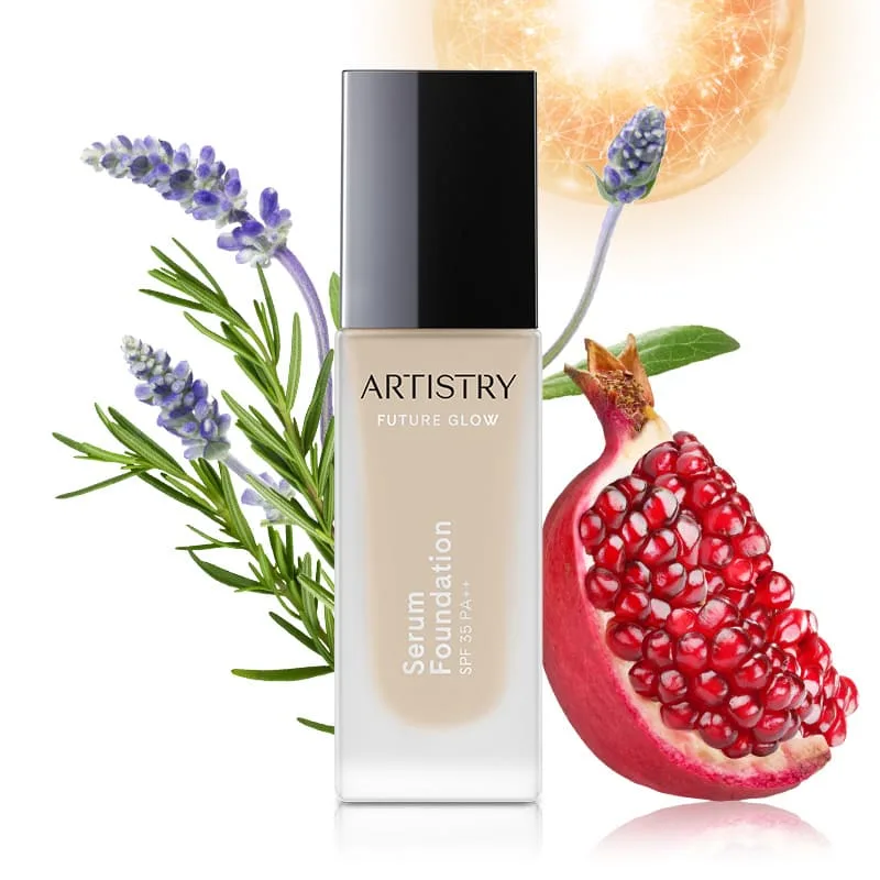 Artistry™ Future Glow™ Тональная основа-сыворотка для лица с SPF 35 PA++ 101 Shell Амвей