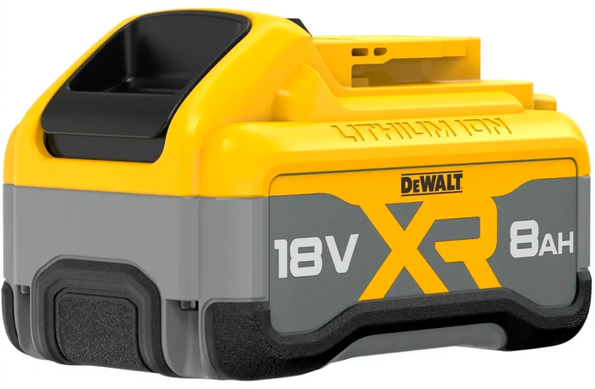 Акумулятор DeWalt 18В Li-Ion 8А·год потужний акумулятор для професійного використання батарея