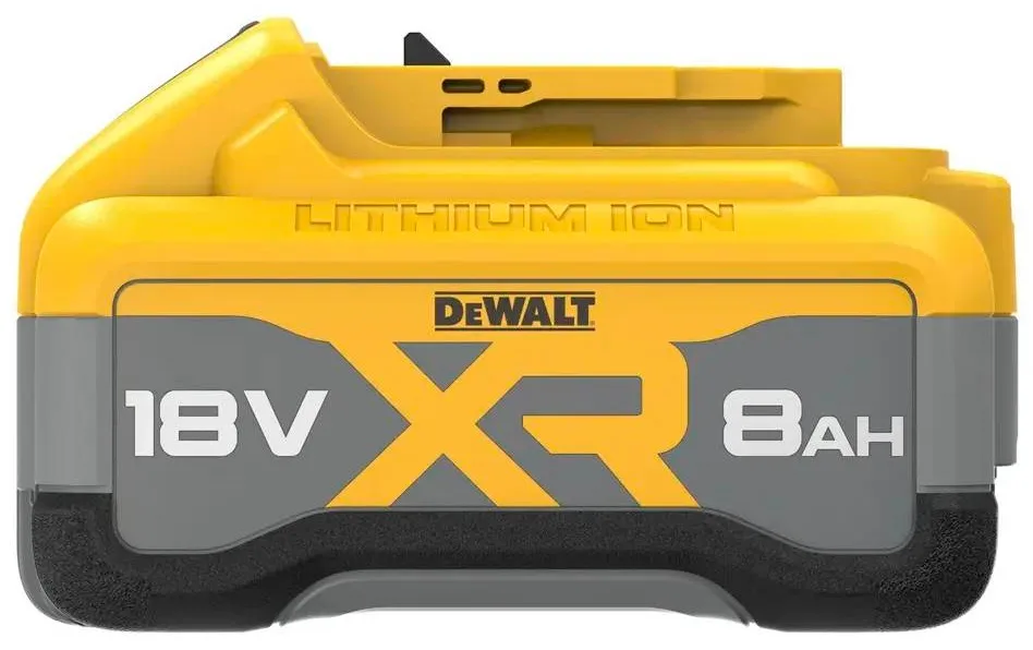 Акумулятор DeWalt 18В Li-Ion 8А·год потужний акумулятор для професійного використання батарея