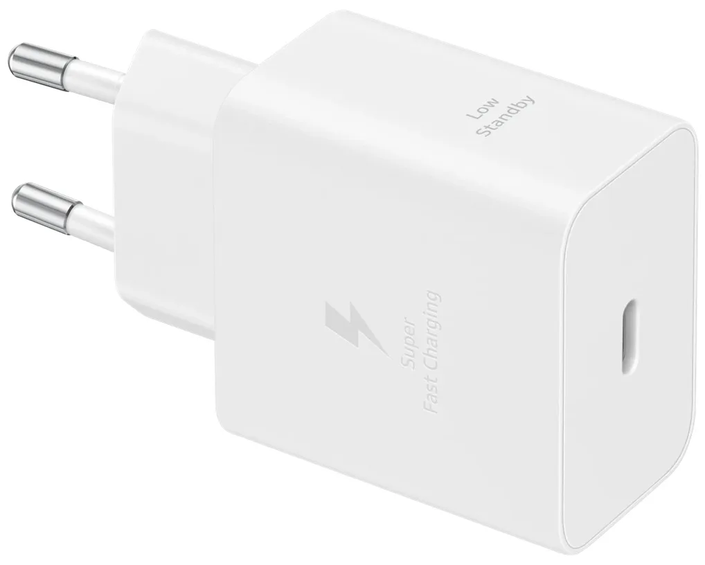 Мережевий зарядний пристрій Samsung 45 Вт USB Type-C 1 порт Білий
