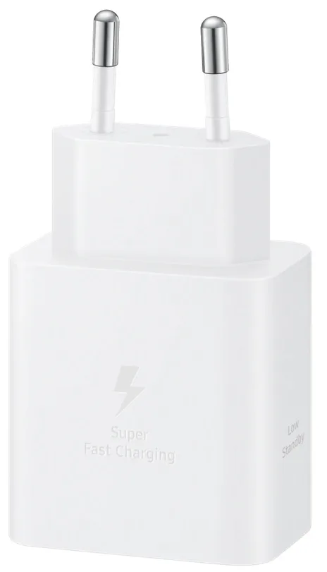 Мережевий зарядний пристрій Samsung 45 Вт USB Type-C 1 порт Білий
