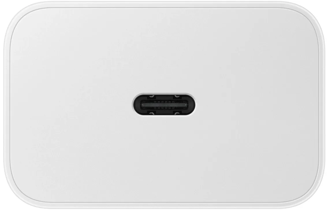 Мережевий зарядний пристрій Samsung 45 Вт USB Type-C 1 порт Білий