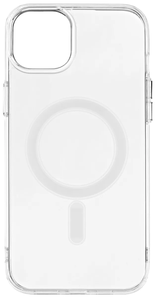 Чохол 2Е Basic для iPhone 15 Plus, Transparent MagSafe Cover, прозорий