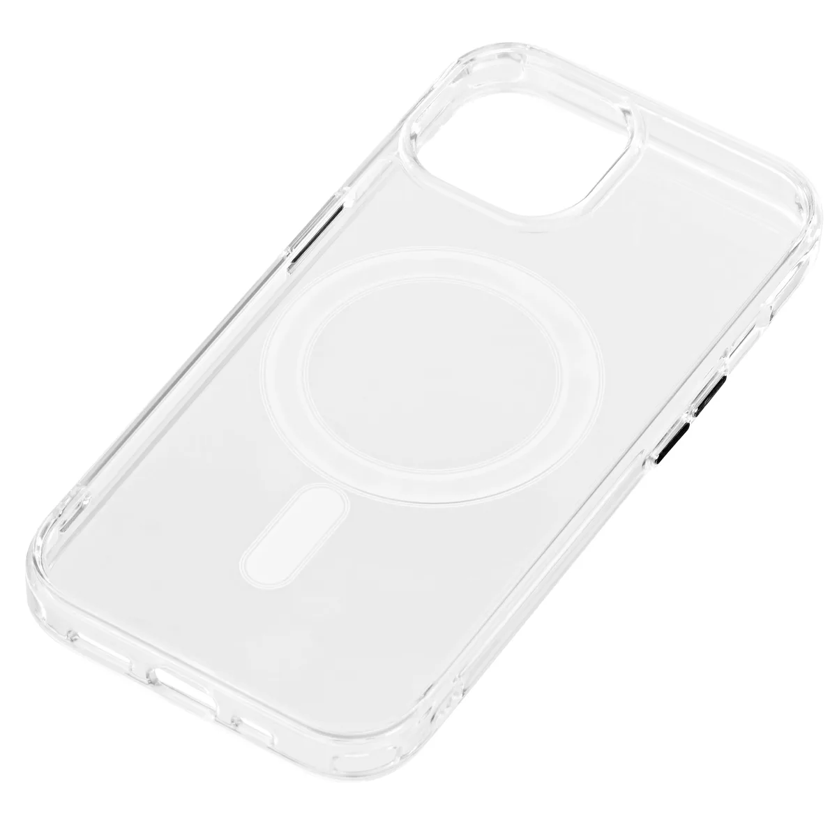 Чохол 2Е Basic для iPhone 15 Plus, Transparent MagSafe Cover, прозорий