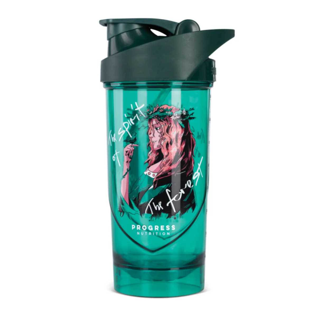 Shaker Progress Nutrition 700ml Пластик Зеленый