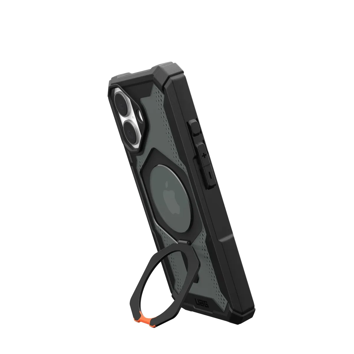 Чохол UAG для iPhone 16, Plasma XTE MagSafe, Black/Orange