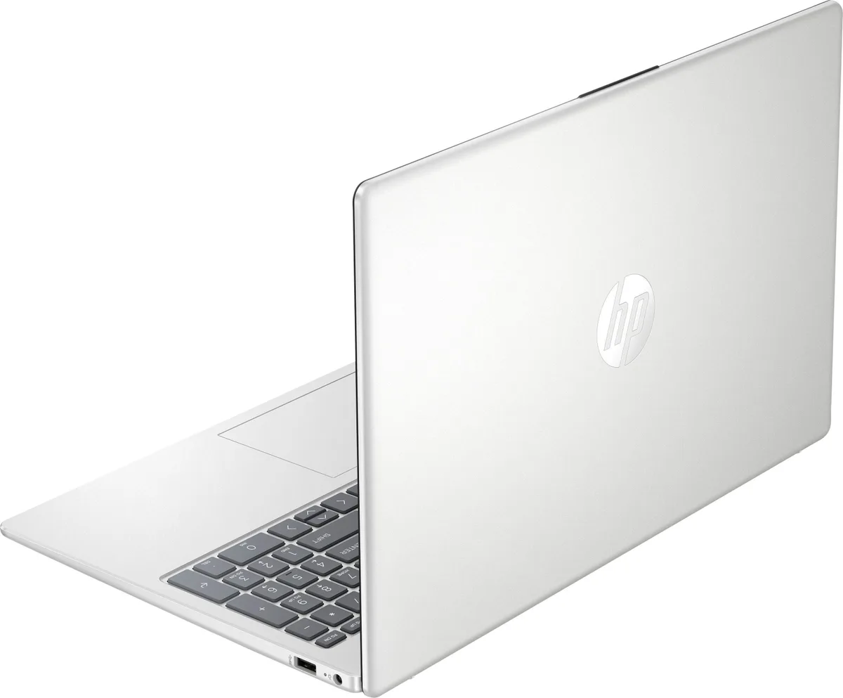 Ноутбук HP 15-fc0313ua 15.6" FHD IPS AG, AMD R7-7730U, 32GB, F1TB, UMA, DOS, сріблястий