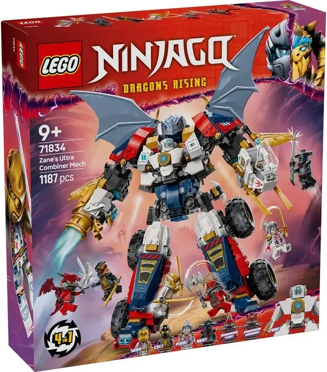 Конструктор LEGO Ninjago робот різнокольоровий 9+