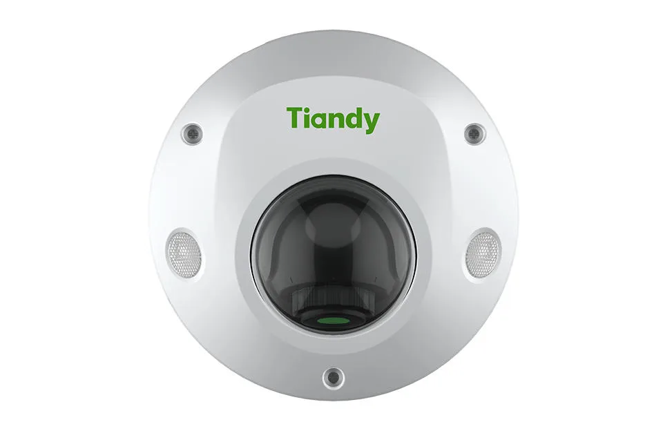 IP-камера Tiandy TC-C35PS Спецификации: I3/E/Y/M/H/2.8mm/V4.2, 5MP, Мини-купол, 2.8mm, f/1.6, IR30m, DC12V, PoE, IP66, IK08