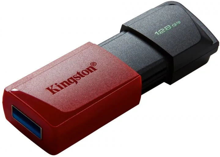 Flash Drive Kingston 128GB USB 3.2 Пластик Червоний