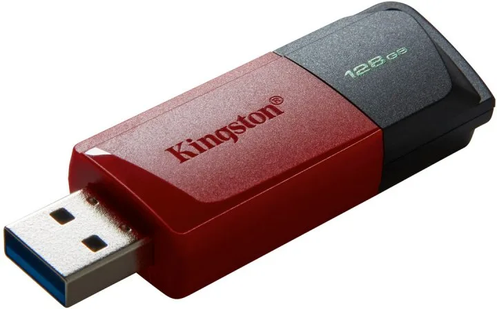 Flash Drive Kingston 128GB USB 3.2 Пластик Червоний