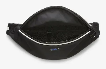 Сумка на пояс NIKE поліестер S чорний 28х8х13 см