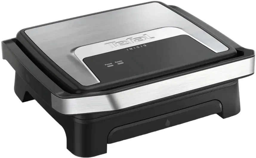 Гриль Tefal электрический 2000Вт металл черный