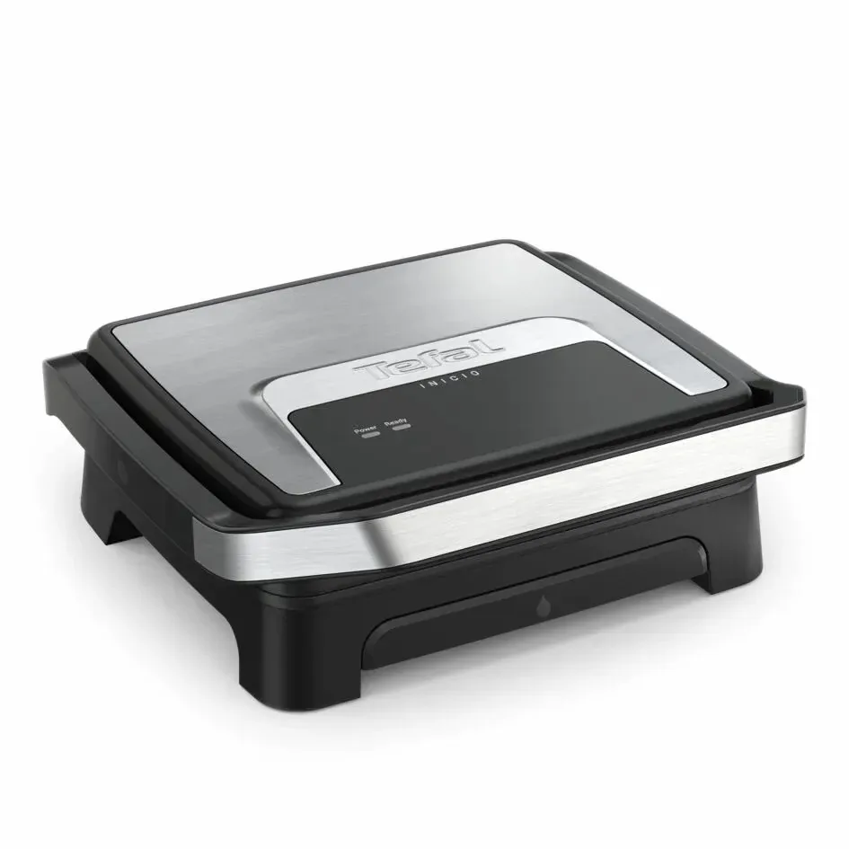 Гриль Tefal електричний 2000Вт метал чорний