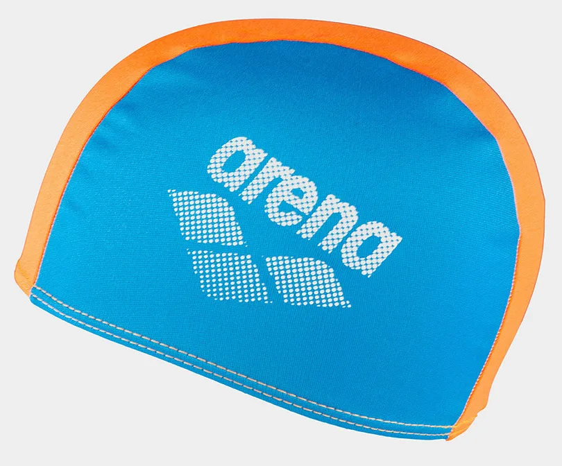 Шапка для плавання Arena 100% поліестер OSFM блакитний помаранчевий