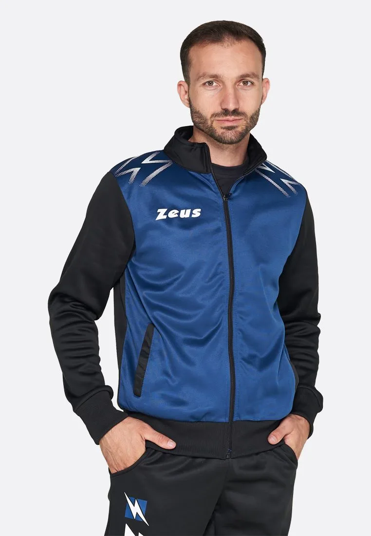 Спортивний костюм Zeus 100% поліестер L темно-синій чорний