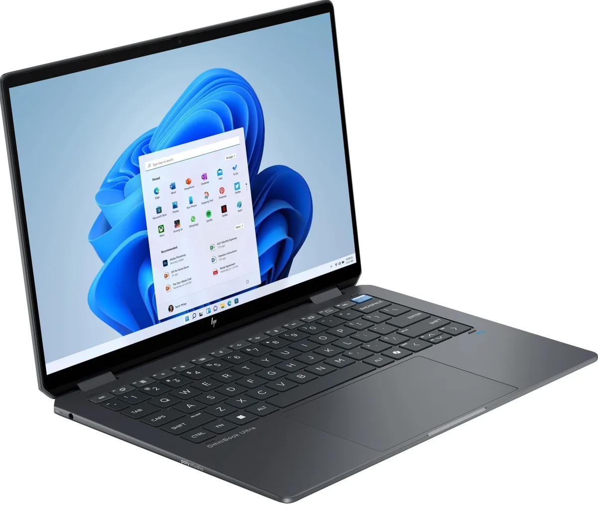Ноутбук HP OmniBook Ultra Flip x360 14" 2.8K OLED Touch, Intel U7-256V, 16GB, F512GB, UMA, Win11, сірий