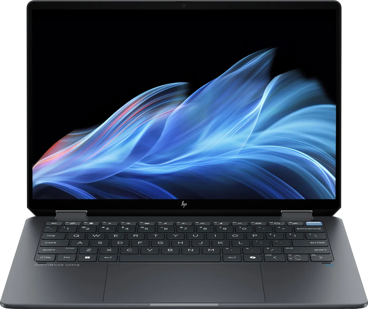 Ноутбук HP OmniBook Ultra Flip x360 14" 2.8K OLED Touch, Intel U7-256V, 16GB, F512GB, UMA, Win11, сірий