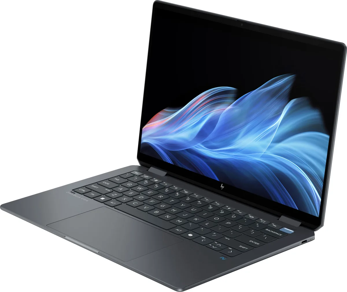 Ноутбук HP OmniBook Ultra Flip x360 14" 2.8K OLED Touch, Intel U7-256V, 16GB, F512GB, UMA, Win11, сірий