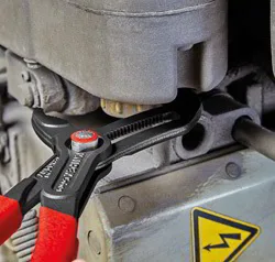 Кліщі сантехнічні KNIPEX хром-ванадієва сталь 250 мм фосфатовані