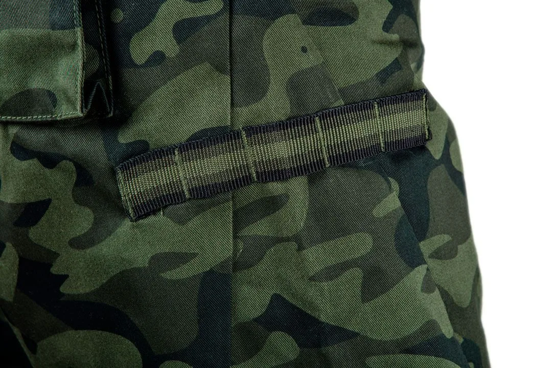 Камуфляжні робочі шорти Neo Tools з еластичним поясом, розмір L(52)