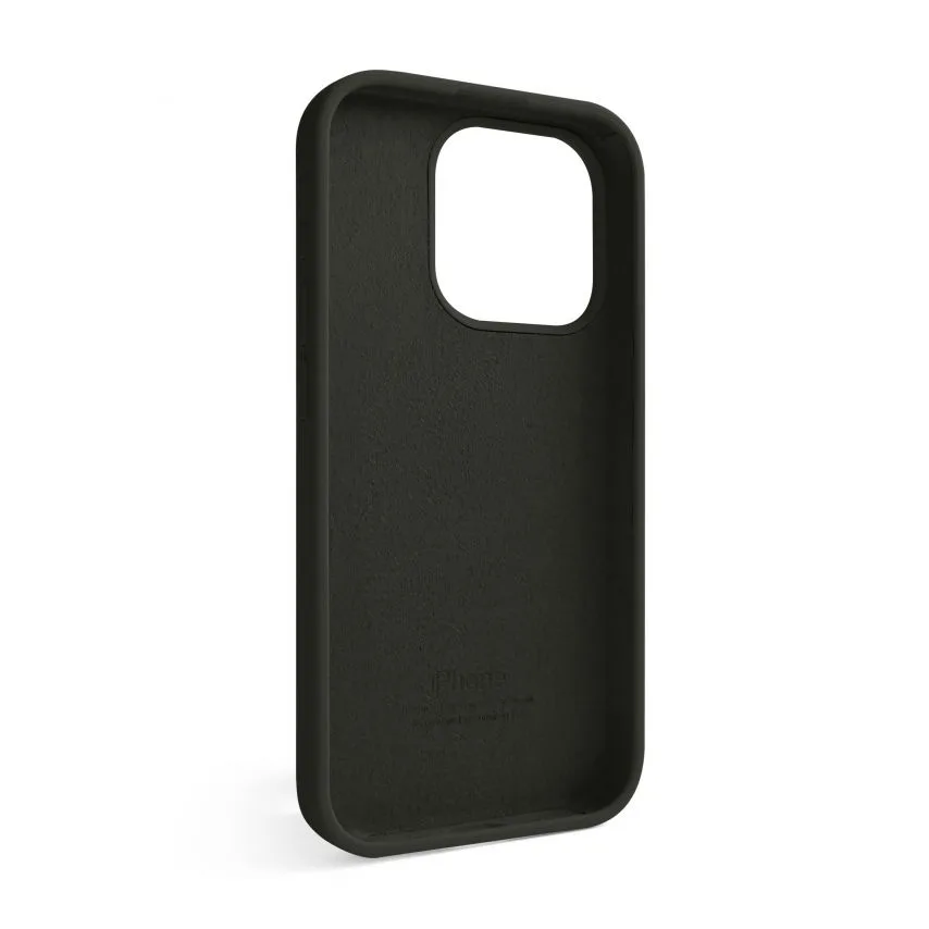 Чохол Silicone Case для Apple iPhone 15 Pro силіконовий зелений